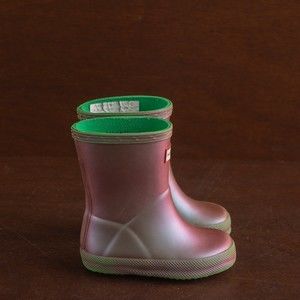 Hunter Boots Infant Size 5 Purple Iridescent Purple and Green